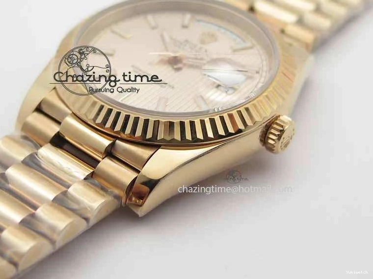 RG Best RG 228239 40mm Edition Day-Date RG Bracelet Dial Noob 1:1 President On A3255 0404